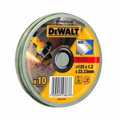 DeWalt DT42340TZ Trennscheibe Edelstahl flach 125mmx1.2mm, image 