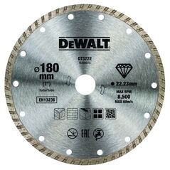 DeWalt DT3722 Diamanttrennscheibe Eco1 Turbo 180mm, image 