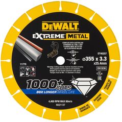 DeWalt DT40257 Diamanttrennscheibe 355x3.3mm, image 