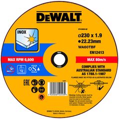 DeWalt DT43909 230 x 2mm EXTREME Cutting INOX, image 