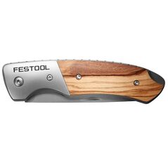 Festool KN-FT1 Messer Taschenmesser Klappmesser Arbeitsmesser mit holzverkleidetem Griff ( 203994 ), image 