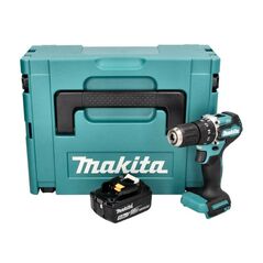 Makita DHP487T1J Akku-Schlagbohrschrauber 18V Brushless 1/2" 40Nm + 1x Akku 5,0Ah + Koffer - ohne Ladegerät, image 