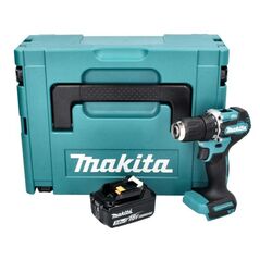 Makita DDF487F1J Akku-Bohrschrauber 18V Brushless 1/2" 40Nm + 1x Akku 3,0Ah + Koffer - ohne Ladegerät, image 