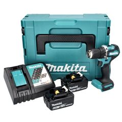 Makita DDF487RGJ Akku-Bohrschrauber 18V Brushless 1/2" 40Nm + 2x Akku 6,0Ah + Ladegerät + Koffer, image 