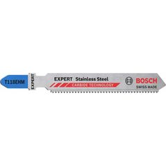 Bosch EXPERT Stichsägeblätter T118EHM 3Stk Stainless Steel (2 608 900 562), image 