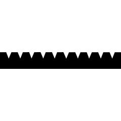 Roll Zahnleisten 180mm B3 (1513130), image 