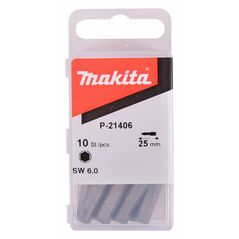 Makita P-21406 6-KT Bit 6,0x25mm, image 