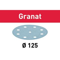 Festool Schleifscheibe STF D125/8 P100 GR/100 Granat (497168), image 