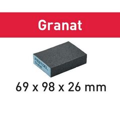 Festool Schleifblock 69x98x26 60 GR/6 Granat (201081), image 