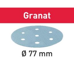 Festool Schleifscheibe STF D 77/6 P1000 GR/50 Granat (498930), image 