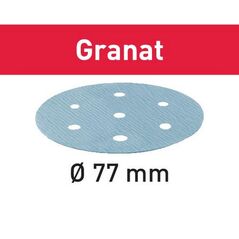 Festool Schleifscheibe STF D77/6 P280 GR/50 Granat (497410), image 