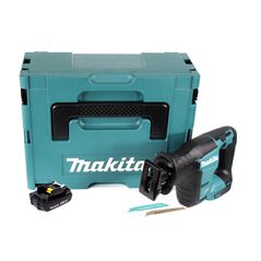 Makita DJR188Y1J Akku-Reciprosäge 18V Brushless 255mm + 1x Akku 1,5Ah + Koffer - ohne Ladegerät, image 