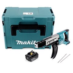 Makita DFR750F1J Akku-Magazinschrauber 18V + 1x Akku 3,0Ah + Koffer - ohne Ladegerät, image 