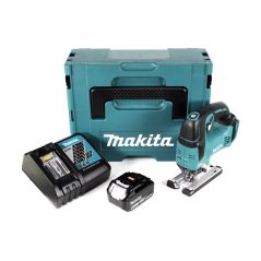 Makita DJV182RM1J Akku-Pendelhubstichsäge 18V Brushless 135mm + 1x Akku 4,0Ah + Ladegerät + Koffer, image 
