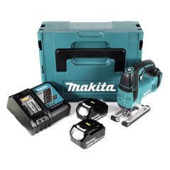 Makita DJV182RMJ Akku-Pendelhubstichsäge 18V Brushless 135mm + 2x Akku 4,0Ah + Ladegerät + Koffer, image 