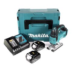 Makita DJV182RTJ Akku-Pendelhubstichsäge 18V Brushless 135mm + 2x Akku 5,0Ah + Ladegerät + Koffer, image 