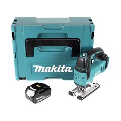 Makita DJV182T1J Akku-Pendelhubstichsäge 18V Brushless 135mm + 1x Akku 5,0Ah + Koffer - ohne Ladegerät, image 