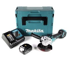 Makita DGA511RF1J Akku-Winkelschleifer 18V Brushless 125mm + 1x Akku 3,0Ah + Ladegerät + Koffer, image 