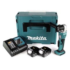 Makita DDA351RMJ Akku-Winkelbohrmaschine 1 18V 13,5Nm + 2x Akku 4,0Ah + Ladegerät + Koffer, image 