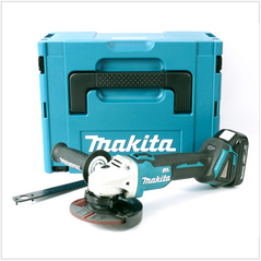 Makita DGA504Y1J Akku-Winkelschleifer 18V Brushless 125mm + 1x Akku 1,5Ah + Koffer - ohne Ladegerät, image 