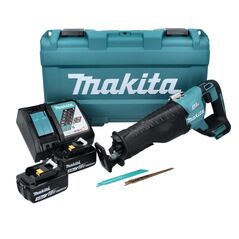 Makita DJR187RFK Akku-Reciprosäge 18V Brushless 255mm + 2x Akku 3,0Ah + Ladegerät + Koffer, image 