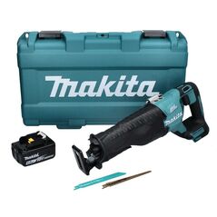 Makita DJR187G1K Akku-Reciprosäge 18V Brushless 255mm + 1x Akku 6,0Ah + Koffer - ohne Ladegerät, image 