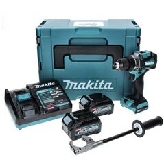Makita DF001GD201 Akku-Bohrschrauber 40V Brushless 140Nm + 2x Akku 2,5Ah + Ladegerät + Koffer, image 