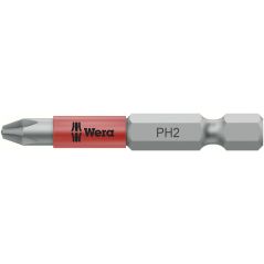 Wera 853/4 ACR® SL Bits mit Schlauchummantelung magnetisiert PH 2 x 50 mm (05323780001), image 
