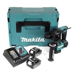 Makita DHR171RGJ Akku-Bohrhammer 18V Brushless 1,2J SDS-Plus + 2x Akku 6,0Ah + Ladegerät + Koffer, image 
