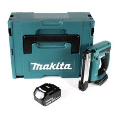 Makita DST221T1J Akku-Tacker 18V + 1x Akku 5,0Ah + Koffer - ohne Ladegerät, image 