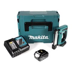 Makita DST221RG1J Akku-Tacker 18V + 1x Akku 6,0Ah + Ladegerät + Koffer, image 