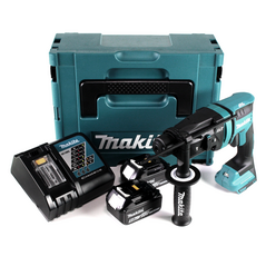 Makita DHR182RTJ Akku-Kombihammer 18V Brushless 1,7J SDS-Plus + 2x Akku 5,0Ah + Ladegerät + Koffer, image 
