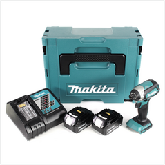 Makita DTD153RFJ Akku-Schlagschrauber 18V Brushless 1/4" 170Nm + 2x Akku 3,0Ah + Ladegerät + Koffer, image 