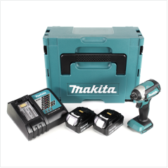 Makita DTD153RMJ Akku-Schlagschrauber 18V Brushless 1/4" 170Nm + 2x Akku 4,0Ah + Ladegerät + Koffer, image 