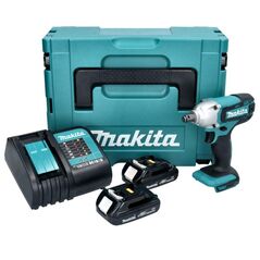 Makita DTW190SY Akku-Schlagschrauber 18V Brushless 1/2" 190Nm + 2x Akku 1,3Ah + Ladegerät + Koffer, image 