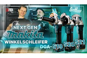 ▻ MAKITA DGA519RTJ Winkelschleifer Video | Testbericht, | 339,50€ ab Toolbrothers