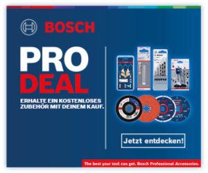 Bosch Pro Deal "Zubehör"