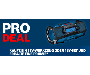 Bosch Pro Deal: 18V Werkzeug