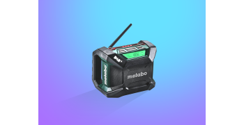 Das robuste Akku-Baustellenradio Metabo R 12-18 DAB+ BT