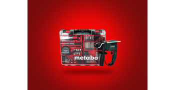 Die SBE 650 Set Schlagbohrmaschine von Metabo