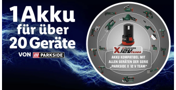Das Parkside X12 V Akku-System für Dich im Überblick!
