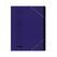 ELBA Ordnungsmappe chic 400002023 DIN A4 7Fächer Karton dunkelblau, image 