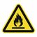 Warnzeichen ASR A1.3/DIN EN ISO 7010 200mm Warnung feuergefährliche Stoffe Ku., image 