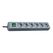 Eco-Line Steckdosenleiste mit Schalter 6-fach silbergrau 1,5m H05VV-F 3G1,5, image 