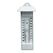 Dostmann Thermometer Min./Max. mit Drucktaste Kunststoff-Gehäuse weiss H232xB80xT32mm, image 
