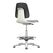 bimos Arbeitsstuhl Labsit mit Gleiter Sitzhöhe 520-770 mm Kunstleder Sitzschale weiß, image 
