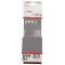 Bosch Schleifband-Set X440 Best for Wood and Paint, 3-teilig, 75 x 508 mm, 60, 80,100 (2 608 606 068), image 