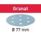Festool Schleifscheibe STF D77/6 P120 GR/50 Granat (497406), image 
