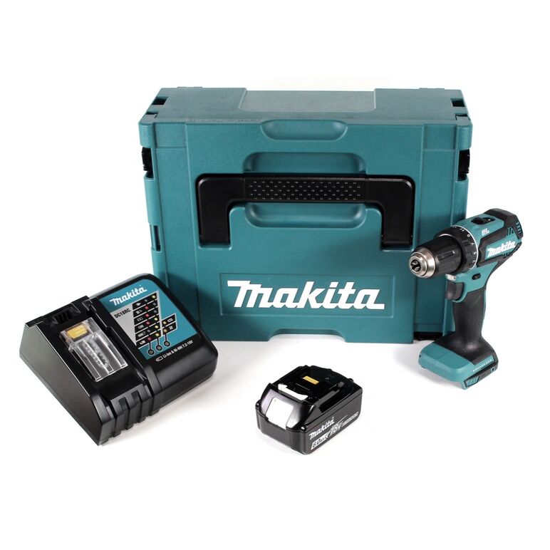 Makita DDF485RG1J Akku-Bohrschrauber 18V Brushless 1/2" 50Nm + 1x Akku 6Ah + Ladegerät + Koffer, image 