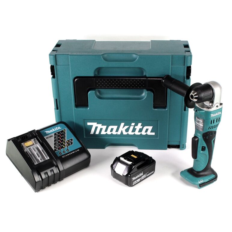 Makita DDA351RG1J Akku-Winkelbohrmaschine 18V 13,5Nm + 1x Akku 6,0Ah + Ladegerät + Koffer, image 